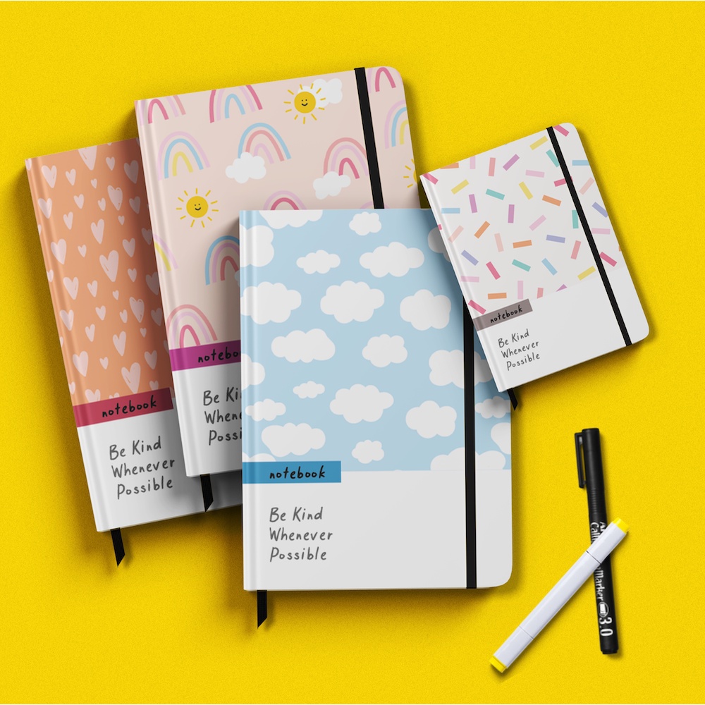 

Buku Tulis Catatan Notebook Hardcover Murah Pattern Pastel Unik Imut Planner 2022 Custom Design dan Tulisan Quotes atau Inisial Nama Bebas Custom Gift Notebook Lucu