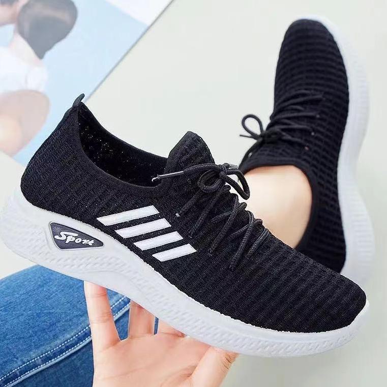Sepatu Sport Sneakers Sneaker Wanita Casual Sepatu Training Joging Lari Cewek Perempuan SP6 –GYM.25A