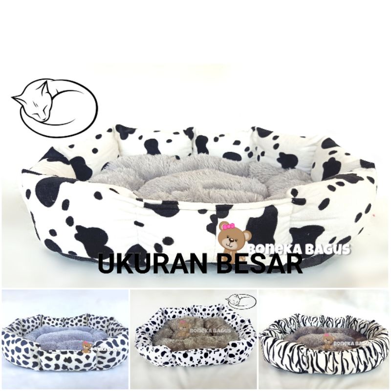 Tempat Tidur Kucing Besar / Kasur Hewan Anjing/Pet Bed Kandang / SXL