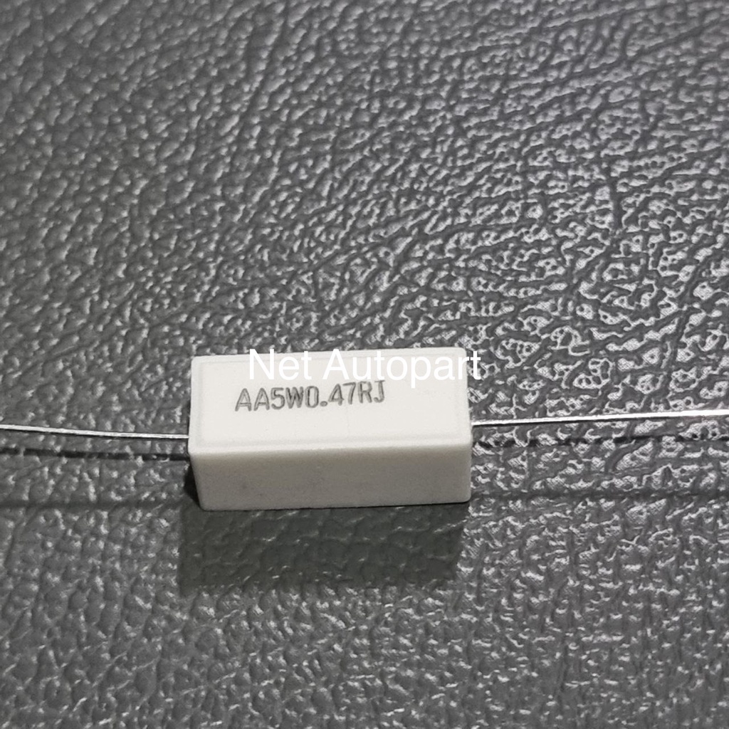 HARGA 10 PCS Resistor Kapur 5w 3 10 27 47 68 100 120 180 220 330 470 680 OHM