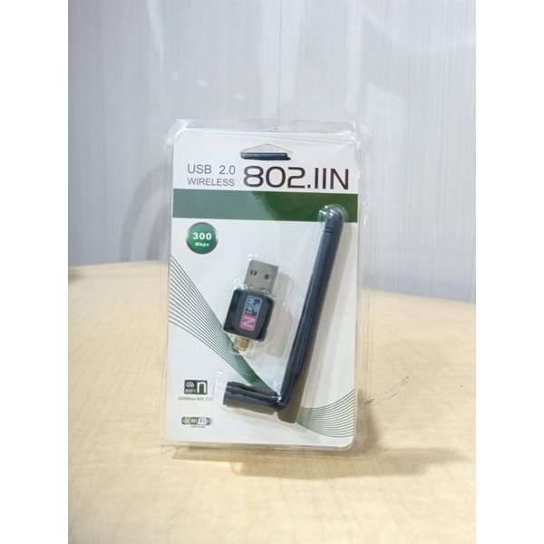 USB WIFI USB WIRELESS DONGLE 802.IIN + ANTENA  300MBPS