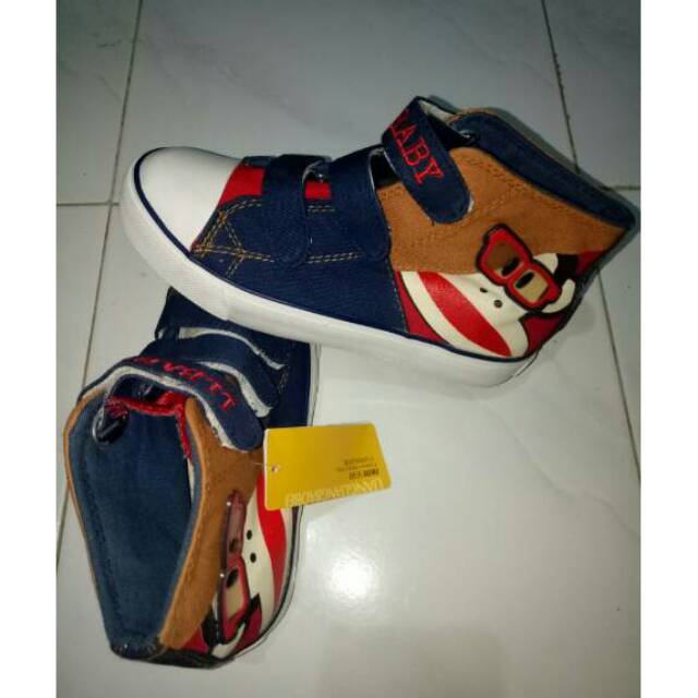 SEPATU ANAK COWOK JEANS PAUL FRANK