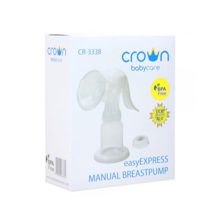 Makassar! Breast Pump / Pompa Asi Crown Manual CR-3338