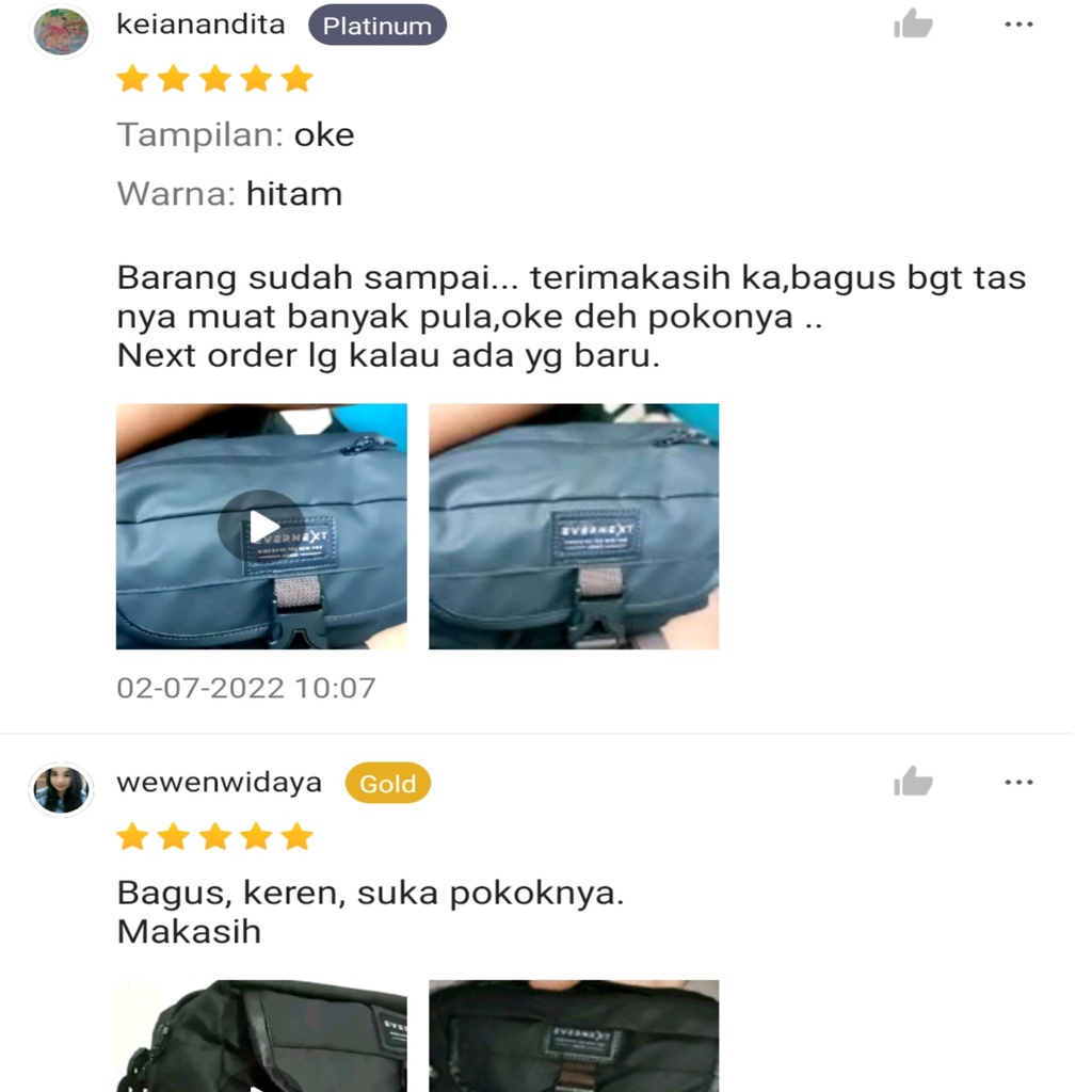 TERBARU Tas Selempang Pria Elegan Sling Bag Waterproof Anti Air Premium Xander Series Original