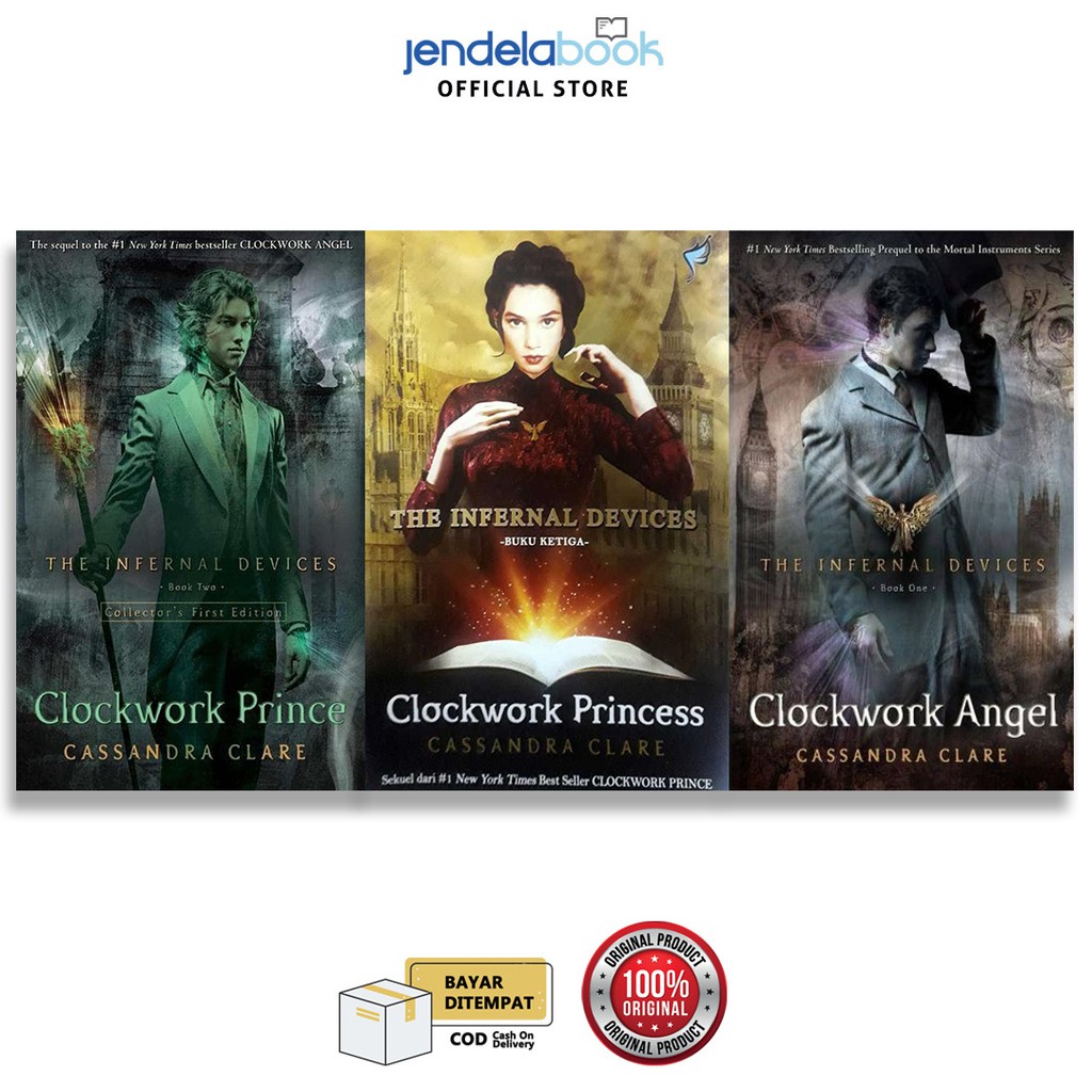 Novel Fantasy Clockwork Angel Clockwork Prince By Cassandra Clara