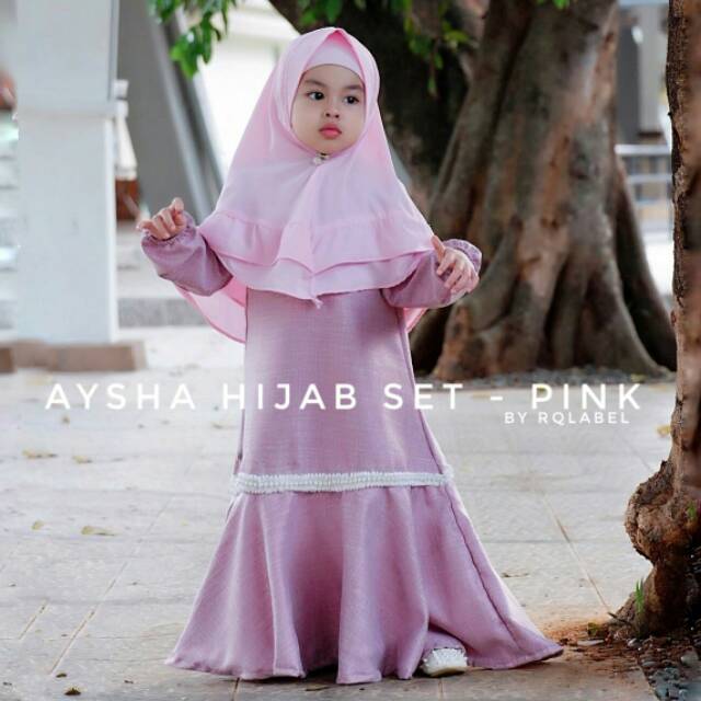 AYSHA HIJAB KIDS SET