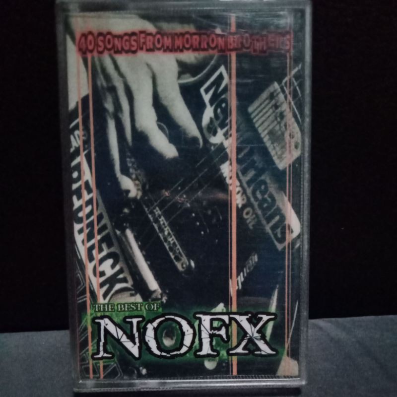 kaset pita NOFX "the best of 40 songs from morron brothers" bootleg