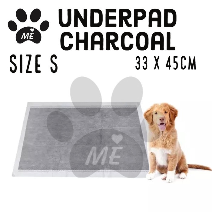 Alas Pipis Pee Poop &quot;UNDERPAD CHARCOAL&quot; 33x45cm