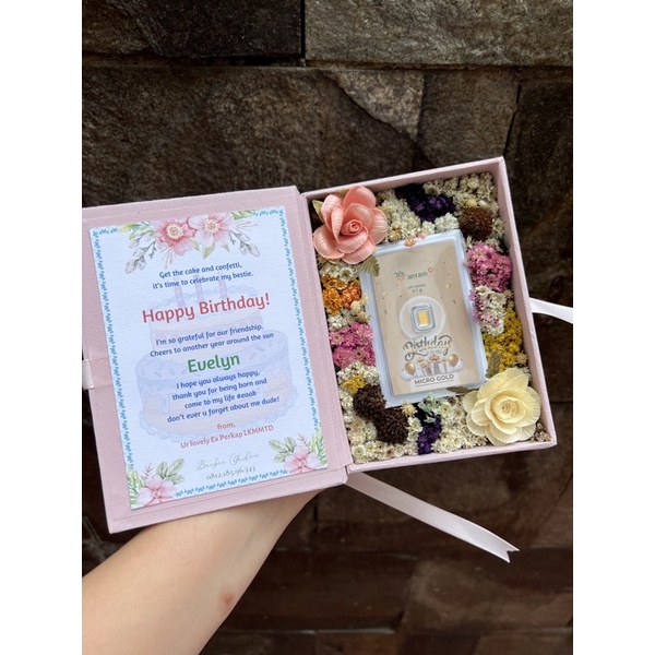 NEW rustic Gift hard box antam/box logam mulia/kotak Antam/hampers Emas/KADO GURU/kotak emas/kotak l