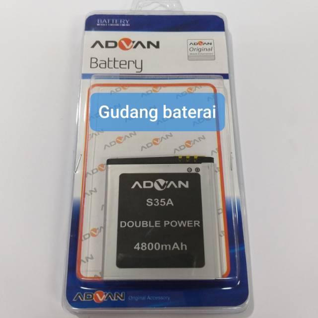 Baterai battery batre bat advan S35A