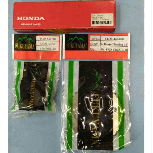 KETENG GL 100 SET GIGI SENTRIK GLPRO CDI Murah