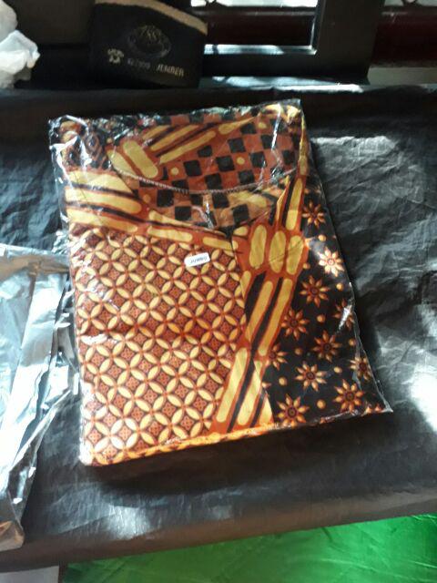 Gamis Batik Cantik Murah Syari Ada Jumbo