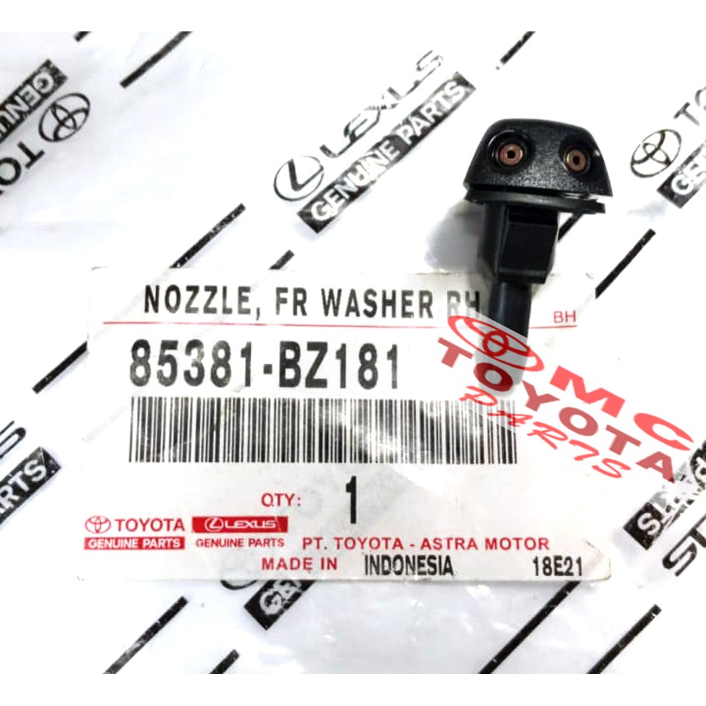 Wiper Nozzle Nozle Avanza Xenia Agya Ayla 85381-BZ181