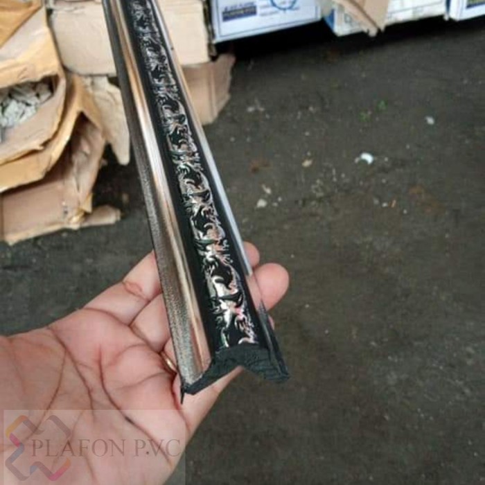 list Siku Figura | Lis Trap Plafon  | Lis siku figura pvc | Lis Drop