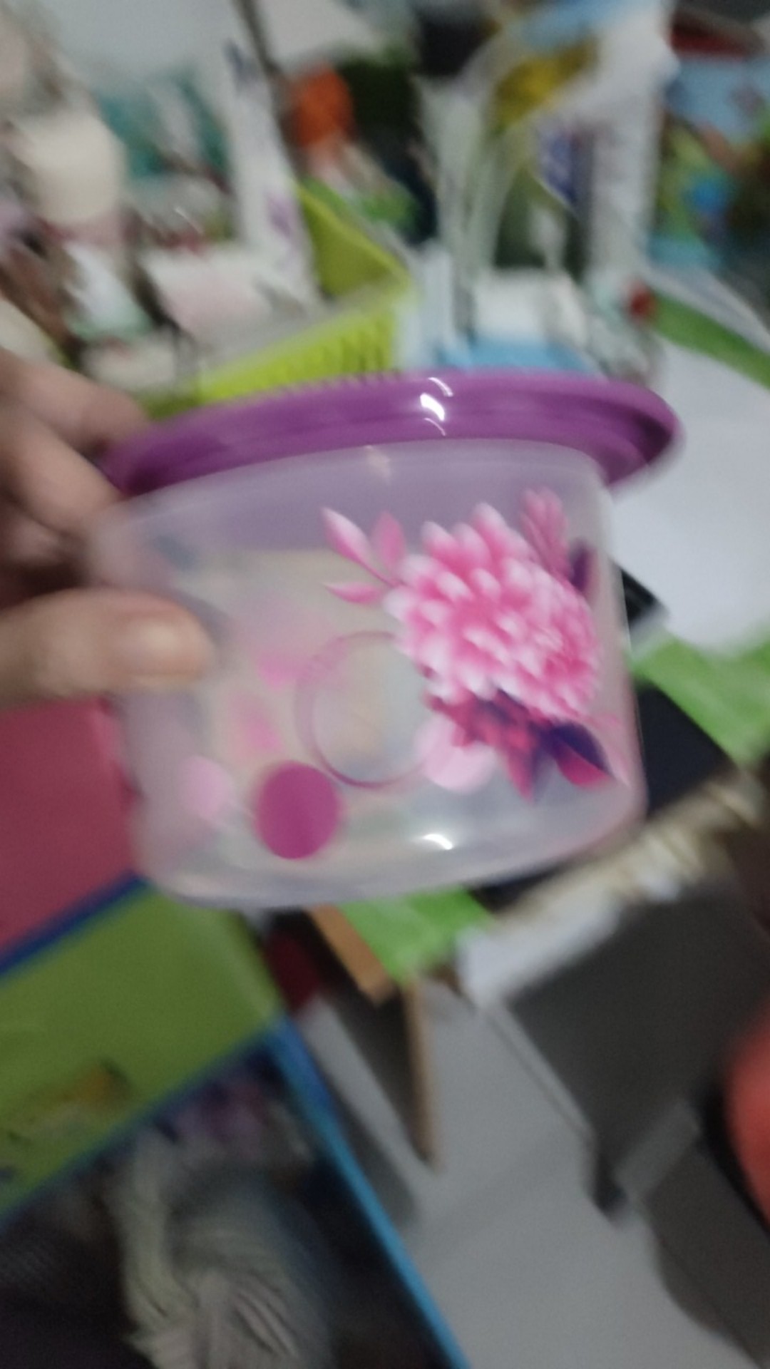 Owl / Birdie Canister Pink (1 Pcs) Toples Susu Tupwr