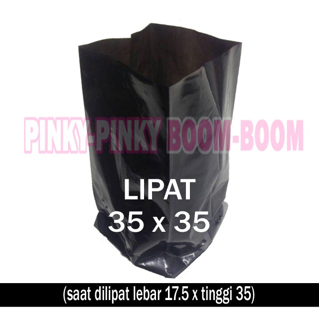 1pc Polybag L 35x35 Polybag Lipat / Polibag / Polibeg / Polibek / Kantong Tanaman 35 x 35