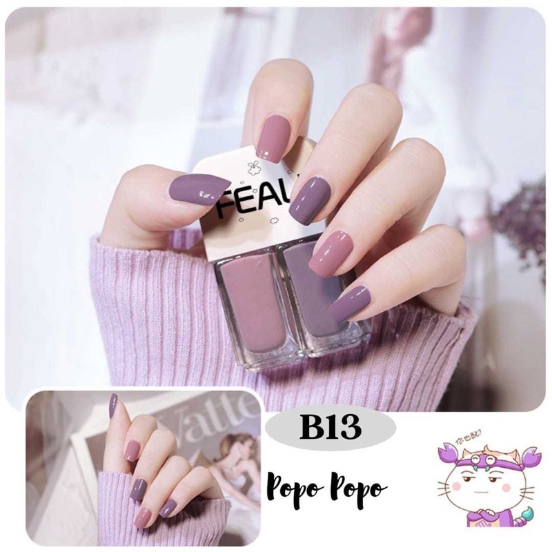 QEILA - KUTEK FEALI 2in1 KUTEK HALAL KUTEKS KOREA NAIL POLISH CAT KUKU MUSLIMAH