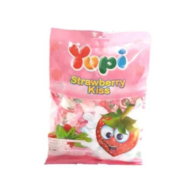 

PERMEN YUPI STRAWBERRY KISS 120 GRAM