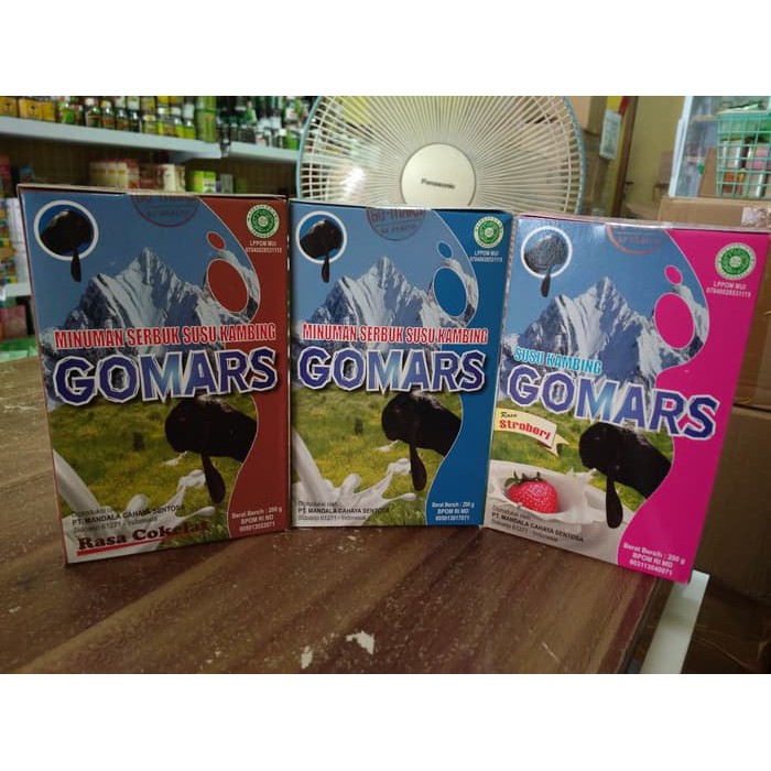 

Jual Susu Kambing Ettawa Gomars Rasa Original, Coklat & Strowbery Murah