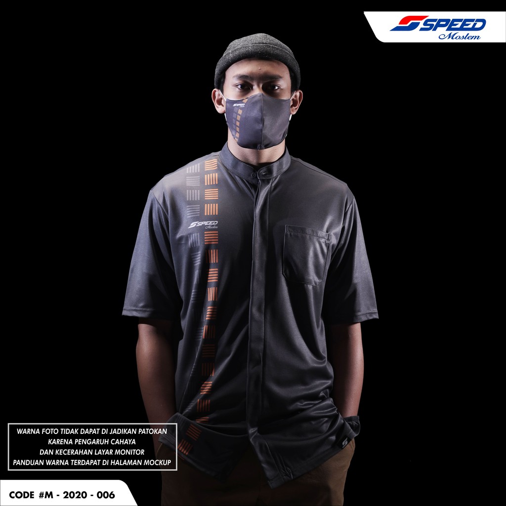  BAJU  KEMEJA MUSLIM SPEED JERSEY 2021  006 Shopee  Indonesia