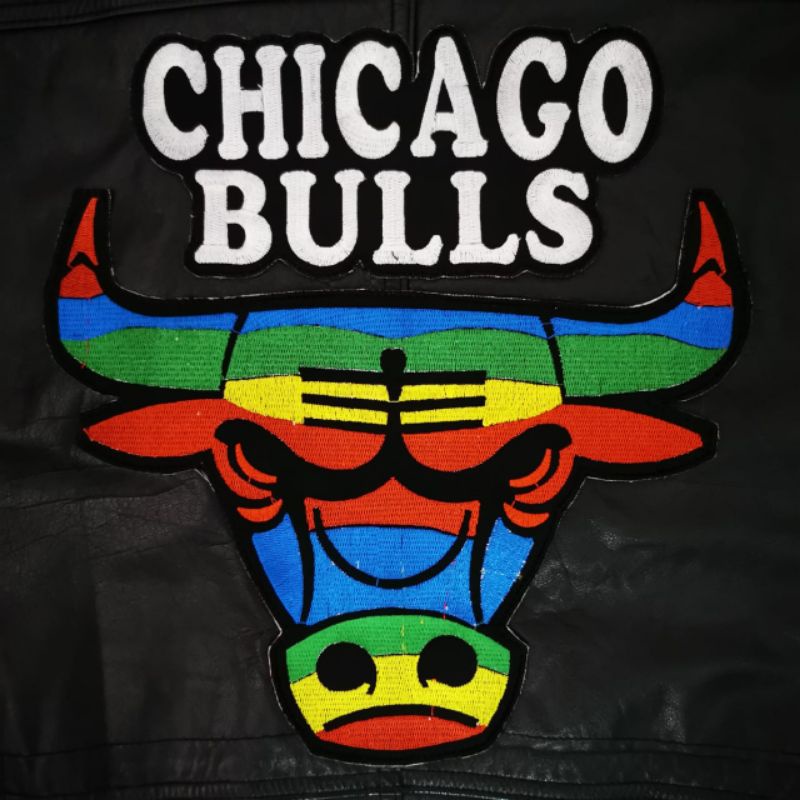 Jaket Chicago Bulls Pelangi NBA