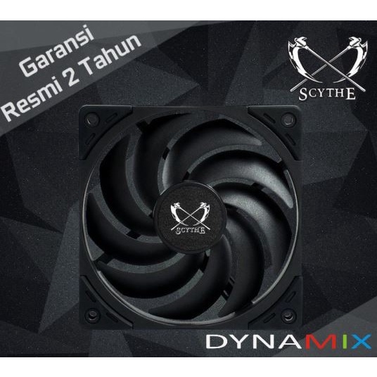 Fan Scythe Wonder Snail 120 PWM 2400 RPM Static Pressure - 12cm 120mm GARANSI RESMI