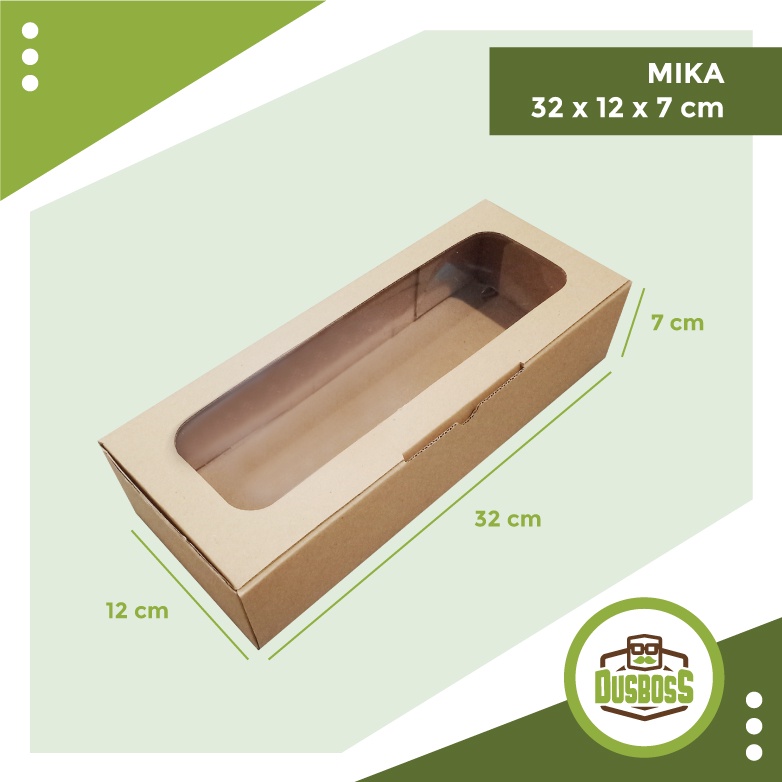 

Kardus MIKA 32x12x7 cm kardus die cut, untuk kue hampers gift box MIKA MIKA