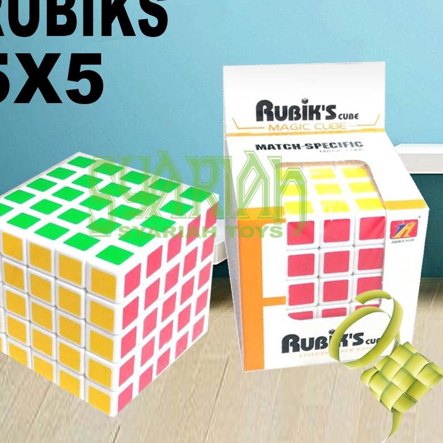 #BigSale Syariah Toys Rubik 5x5 JIEHUI Stickerless / Rubik 5x5x5 Termurah .
