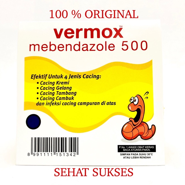 VERMOX OBAT CACING