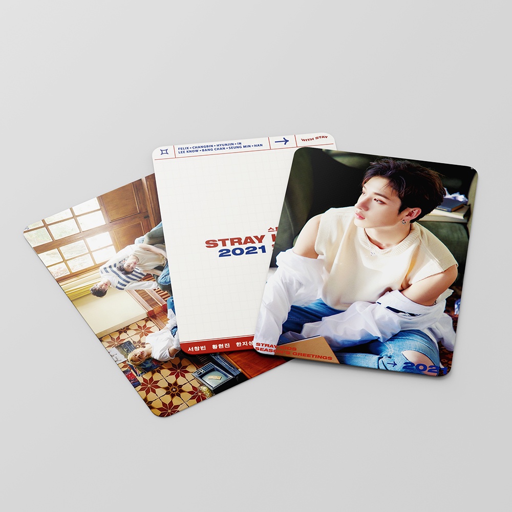 [kstuffind] STRAYKIDS 2021 SEASON'S GREETINGS SEASON GREETING WITH STAY SG21 SG 21 SKZ SKS PHOTOCARD LOMO CARD PHOTO KARTU FOTO PC STAY MURAH 54PCS PCS 54