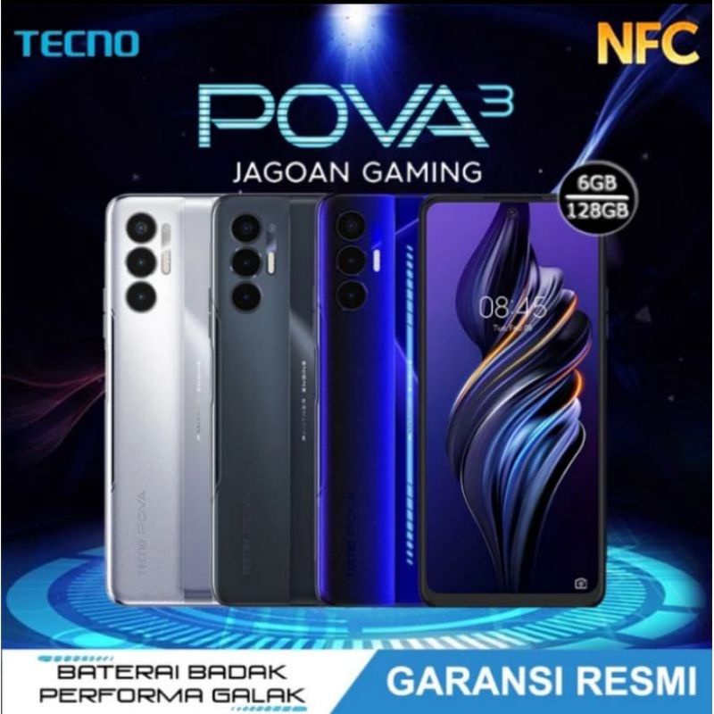 tecno pova3 led gaming edition 6+5GBRAM +128 ROM