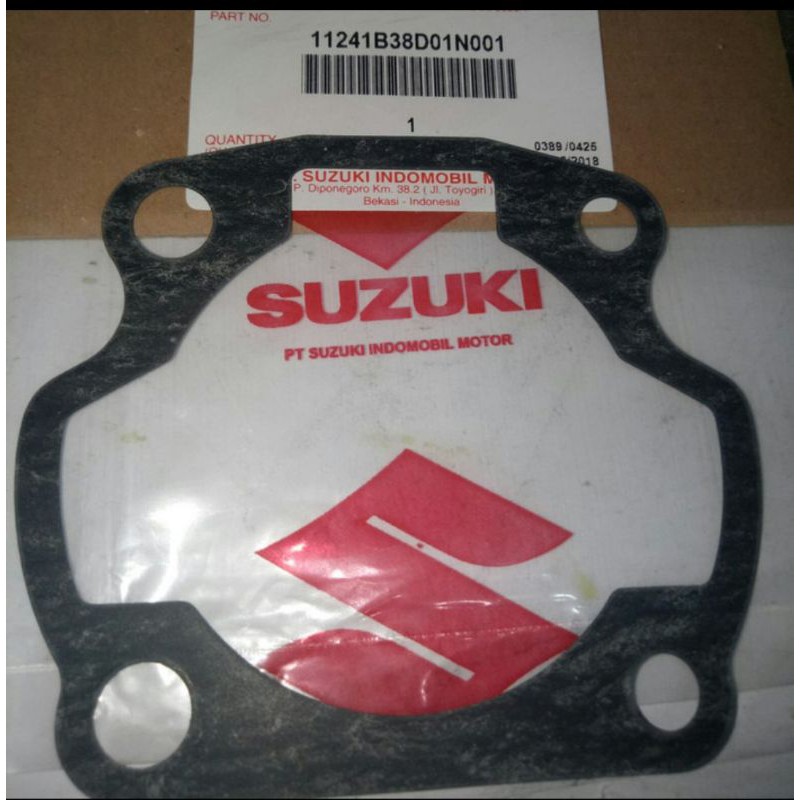 PACKING PAKING GASKET CYLINDER BLOK SUZUKI SATRIA 2TAK HIU LUMBA ORIGINAL SGP