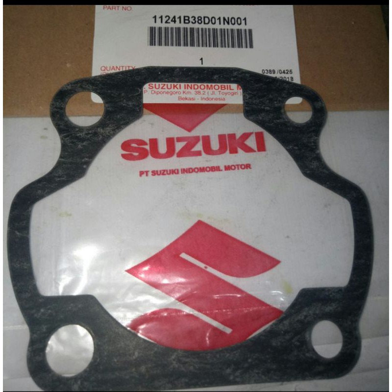 PACKING PAKING GASKET CYLINDER BLOK SUZUKI SATRIA 2TAK HIU LUMBA ORIGINAL SGP