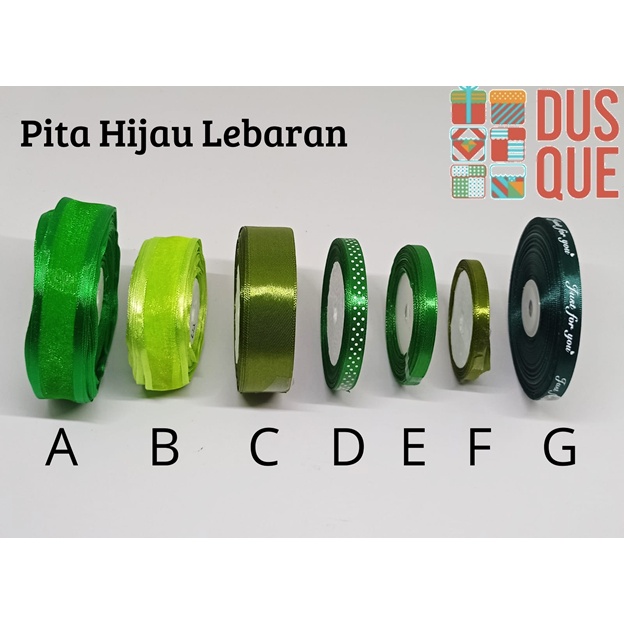 

PITA HIJAU LEBARAN /ORGANZA/SATIN/JUST FOR YOU HIJAU / PITA IDUL FITRI / PITA SATIN / PITA KAIN