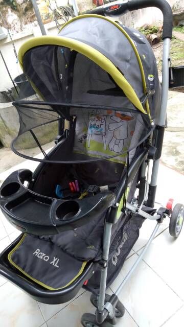 tokosarana™ | Mahasarana Sukses™: Kereta Bayi & Ayunan Bayi Does DS389H Roza  XL 54cm x 73cm x 97cm Dimensi Produk Lebih Besar New Born-3 Tahun