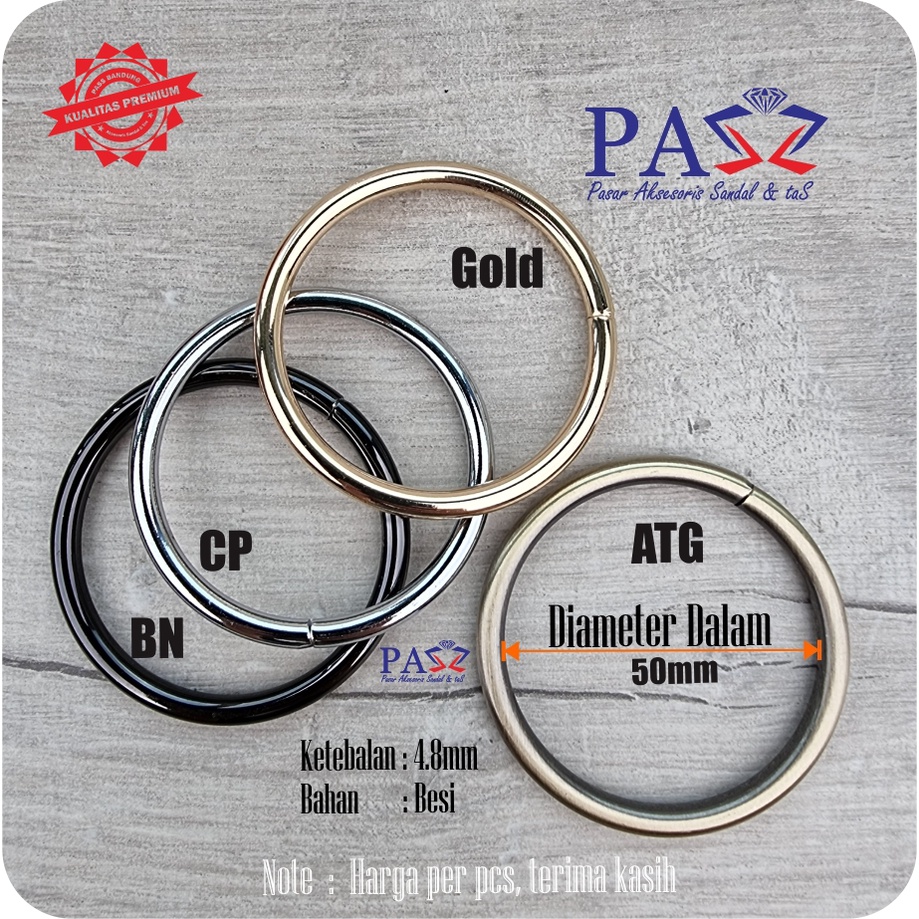 Ring O Bulat 50 mm (5 cm) Premium Import