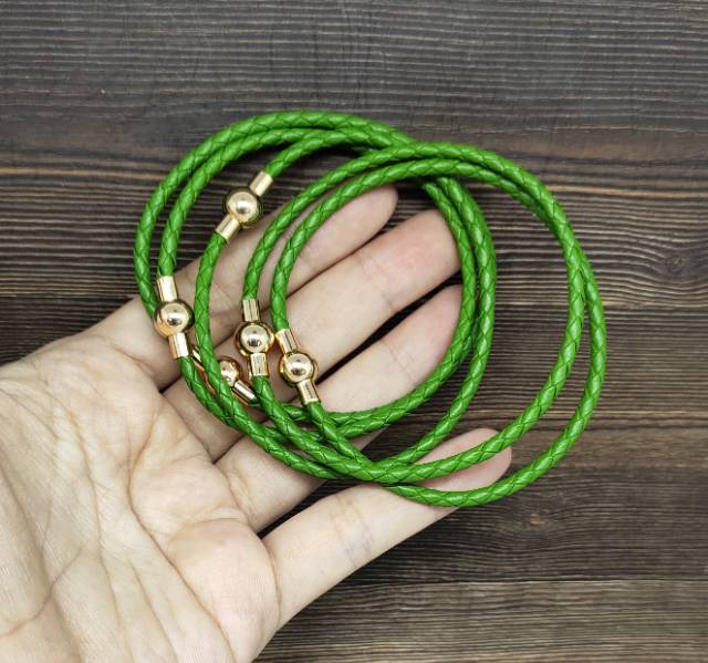 Fifi Fashion Gelang Tali Kawat Anti Air Waterproof Untuk Charm Warna BARU 12#