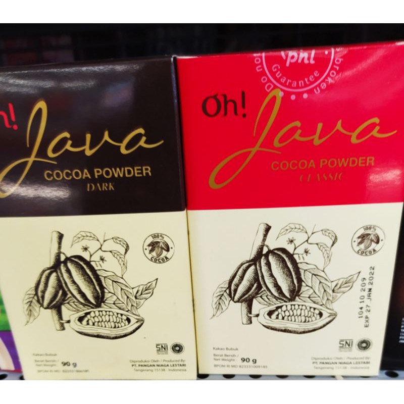 

Oh! Java Cocoa Powder 90 gram - Minuman