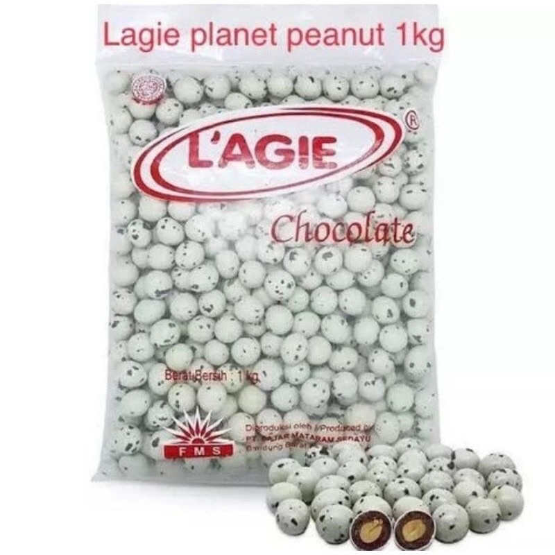 

Lagie planet isi kacang tanah (L'agie) coklat kiloan lebaran / cemilan idul fitri