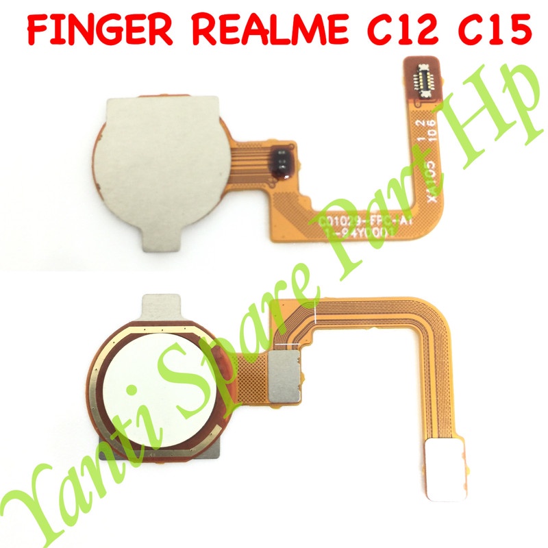 Flexible Fingerprint Realme C12 C15 Original Terlaris New