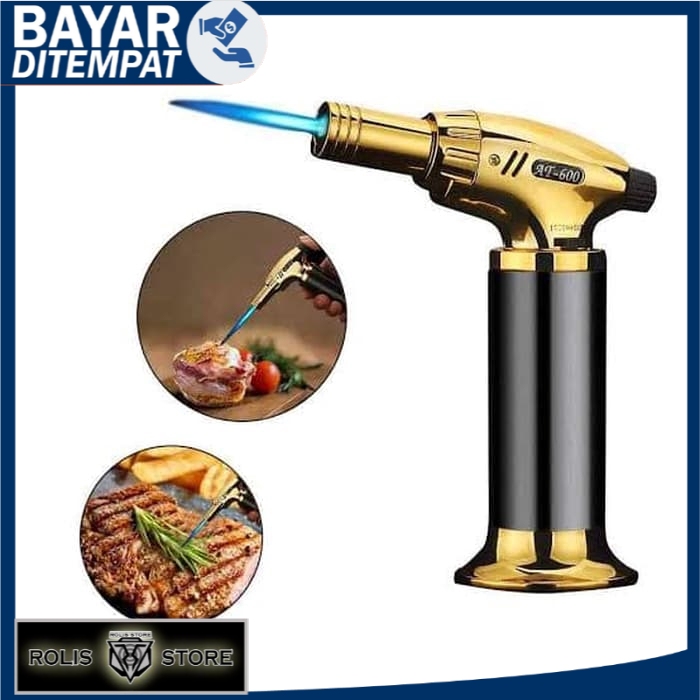 Korek Gas Power Torch AT-600, Korek Api Las, Mancis