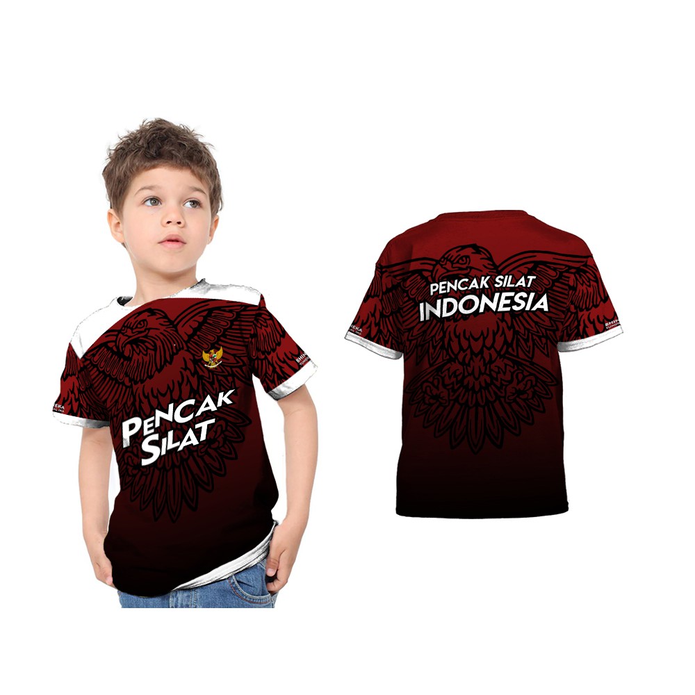 Kaos Anak Pencak Silat Indonesia Custom Fullprint 004