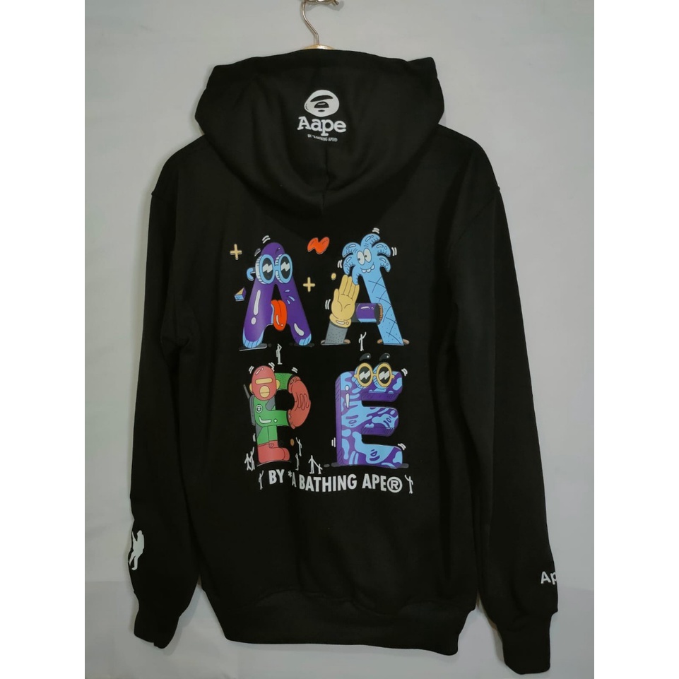 ONE PIECE AAPE BAPE BATHING APE Jaket Hoodie Sweater