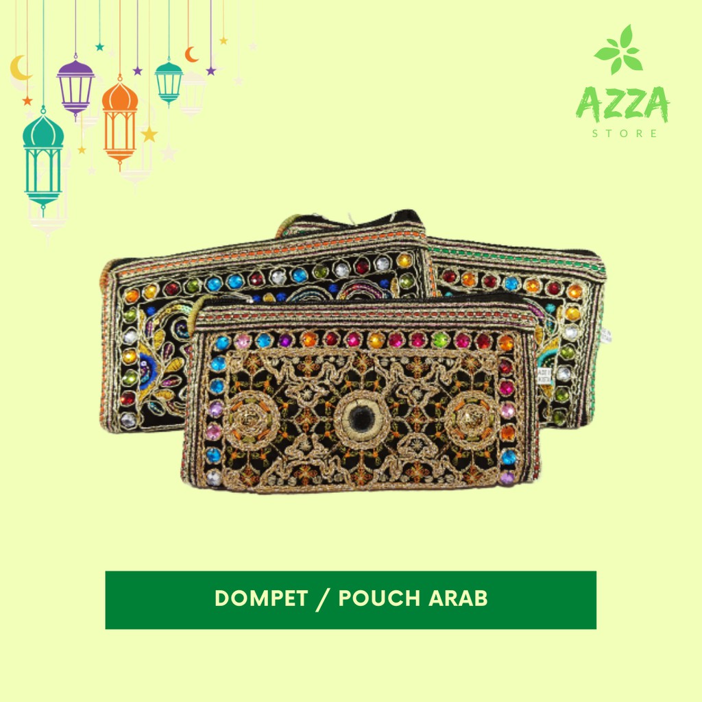 Pouch Dompet Arab / Dompet Oleh Oleh Haji &amp; Umroh