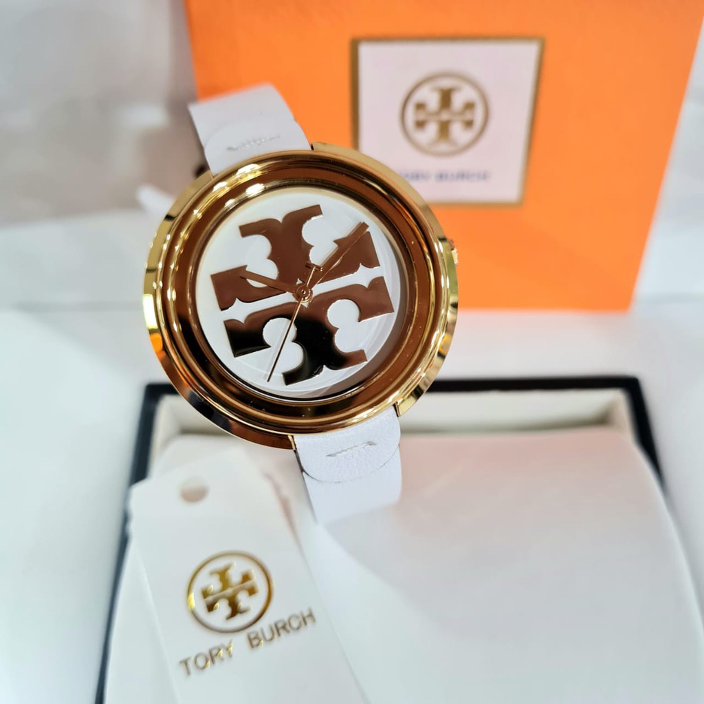 Tory Burch Original TBW6200 / TBW6202 / TBW6203 Jam Tangan Wanita Strap Leather 36mm