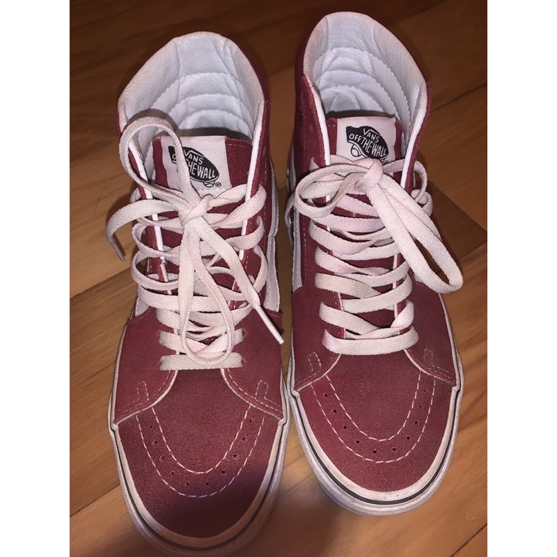 PRELOVED Vans SK8-Hi Rumba Red