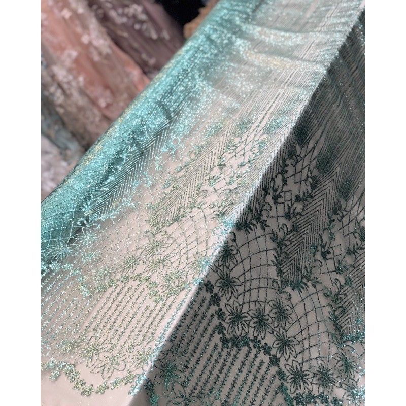 PROMO kain bahan tille candy sugar / bahan tulle sugar candy / kain candy crush /kain sugar candy