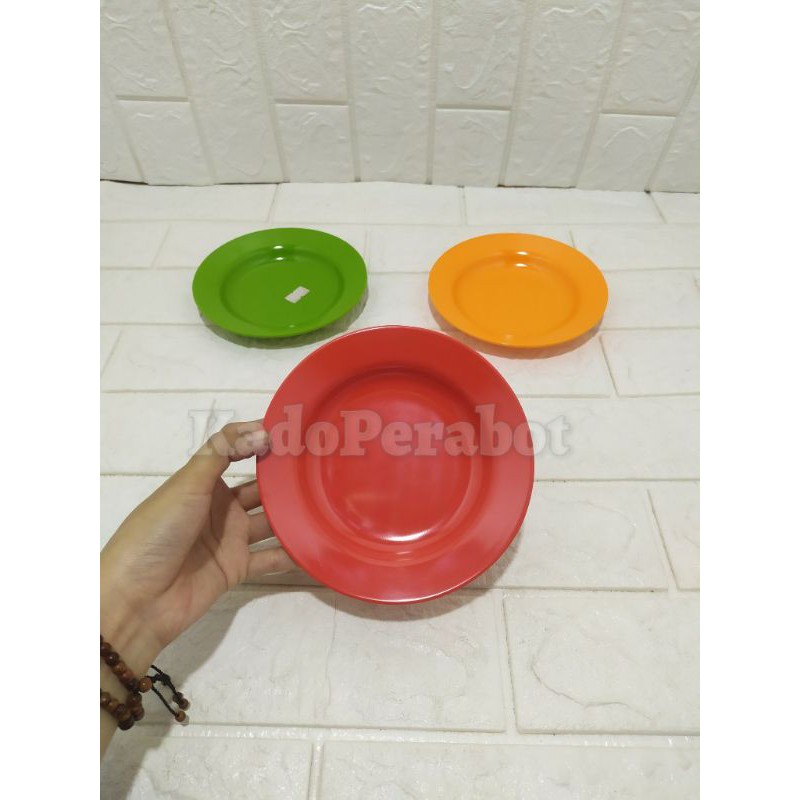 Piring sambal melamine M107 - piring sambal warna - piring nasi kucing