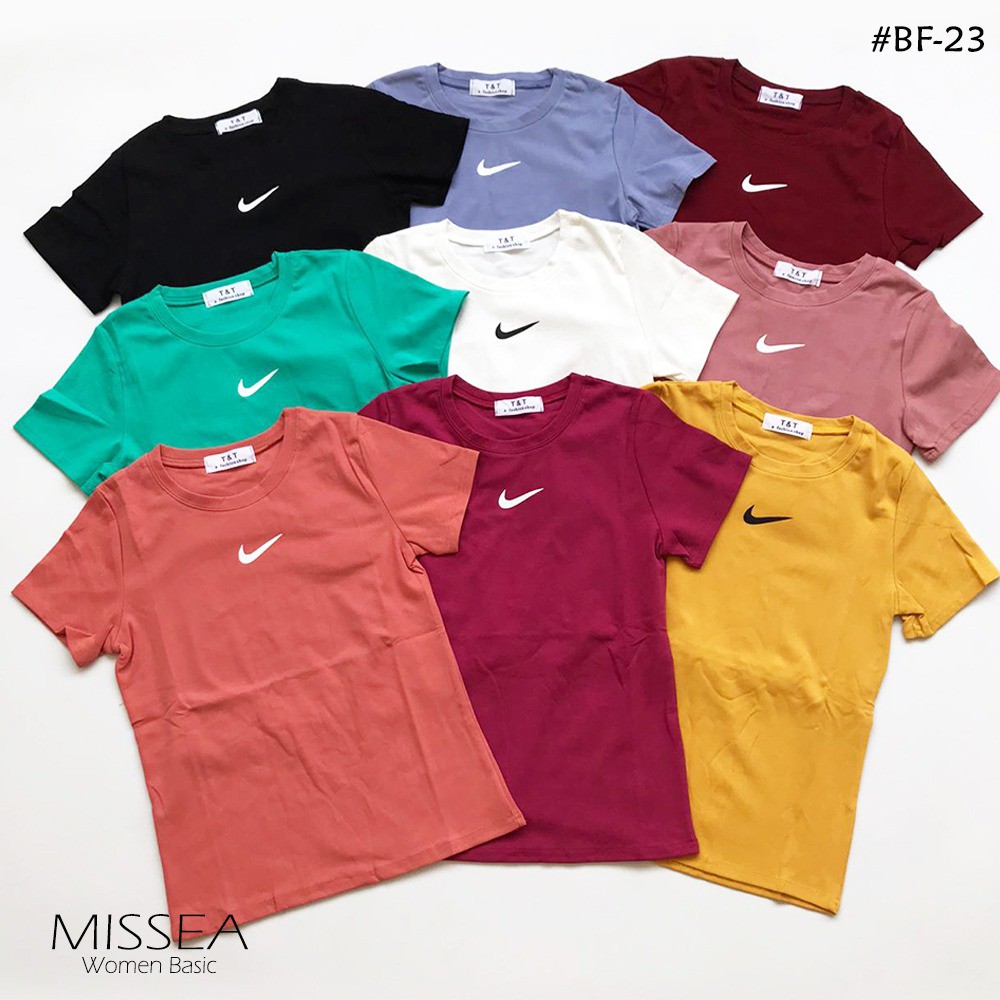 (BISA COD) KAOS IMPORT WANITA - Atasan Baju Cewek Simple Berkualitas Harga Reseller Murah - Supplier