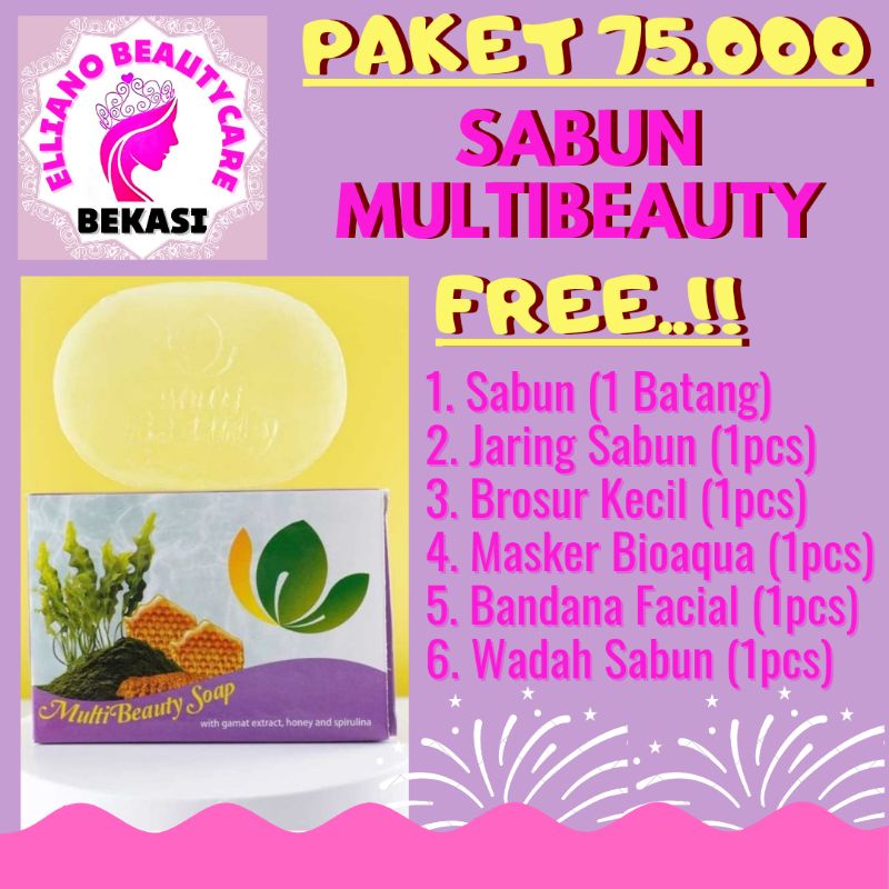 COD SABUN MBS MULTIBEAUTY SOAP FREE JARING SABUN MULTI BEAUTY SOAP GLOWING ORIGINAL ORI